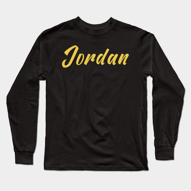 Jordan Long Sleeve T-Shirt by Shop Ovov